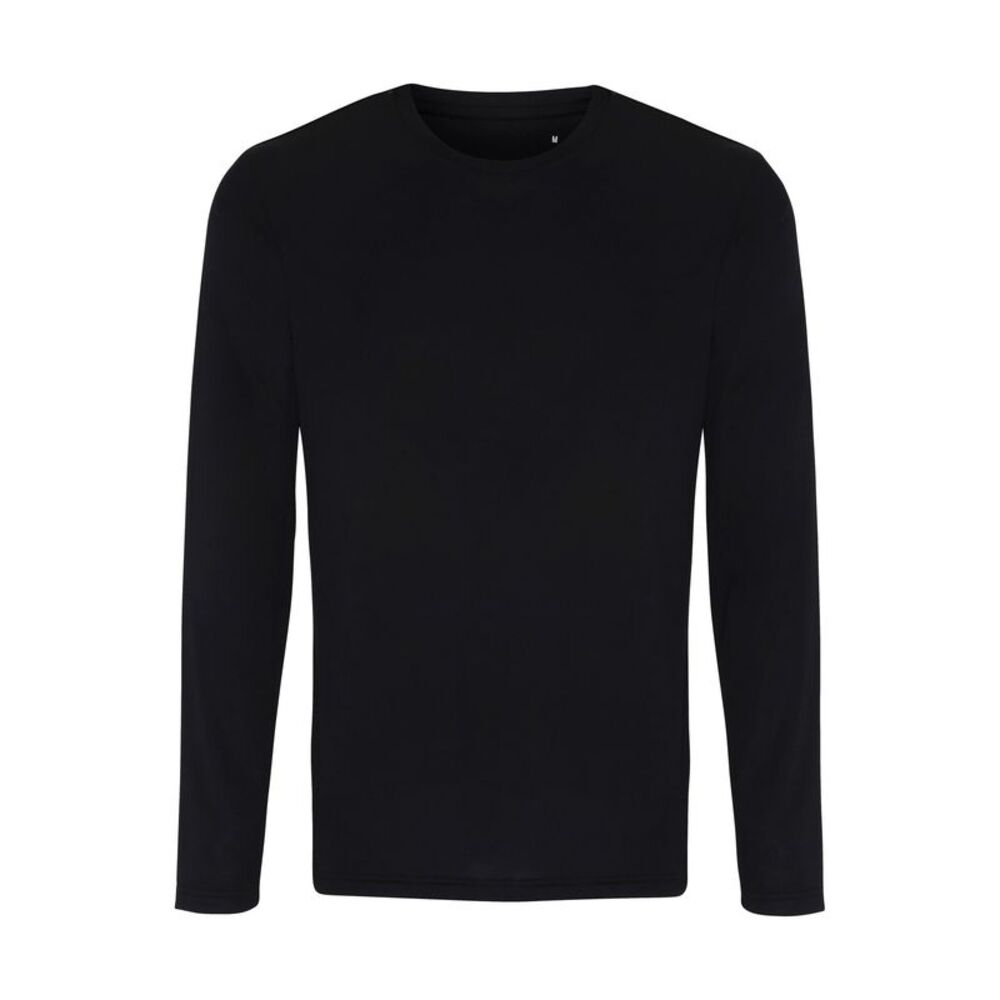 TriDri Mens Long Sleeve Performance T-Shirt / Black